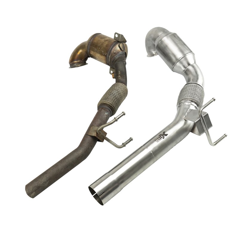 Bull-X Downpipe 3,5" für VW Polo 6C GTI, Audi A1 8X TFSI und Ibiza Cupra 6P 1.8TSI HGDPBX005-EG